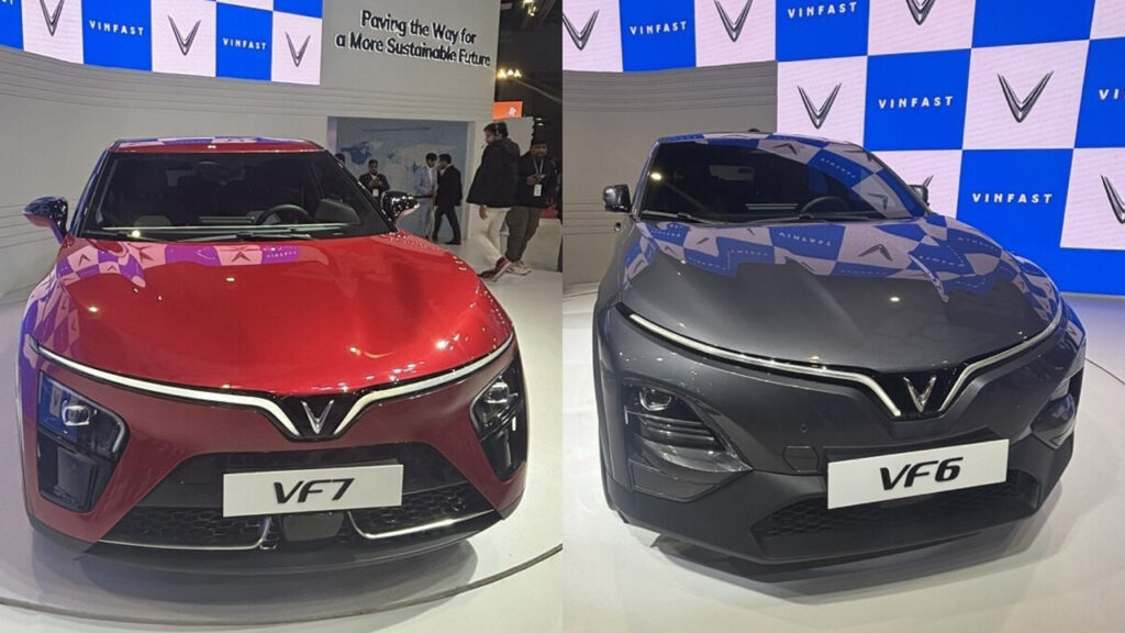 VinFast VF6 and VF7 Unveiled at Bharat Mobility Expo 2025